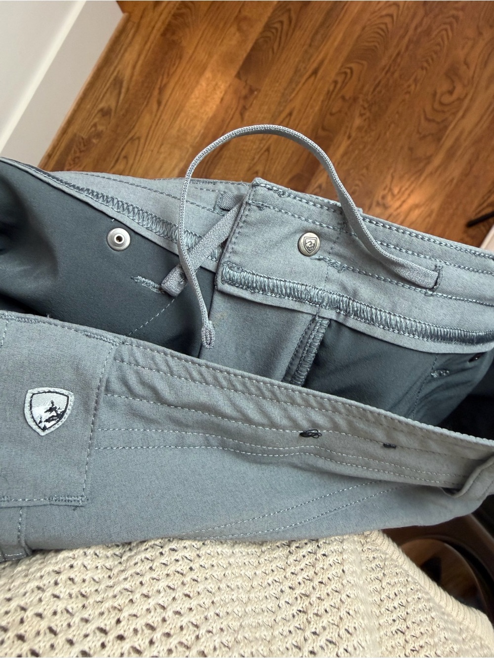 Kuhl Freeflex Convertible Roll Up Slate Hiking Pants - Picture 9 of 14